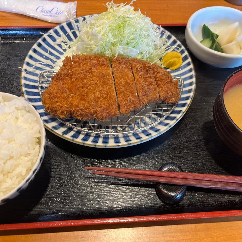 ロースカツ定食(とんかつ田 東陽町店)