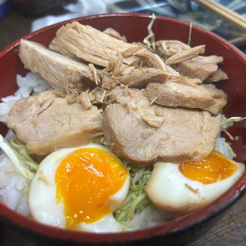 チャーシュー丼(のんでっ亭)