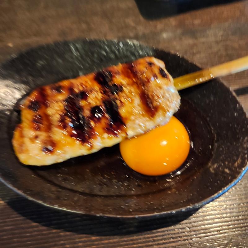 月見つくね(すみびやき串串 )