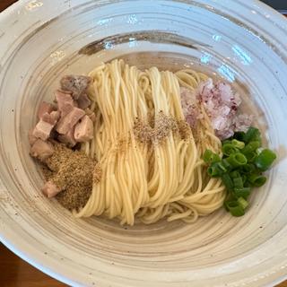 和え玉 鴨油と煮干し