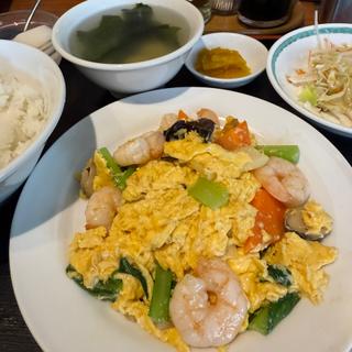 海老と玉子炒め