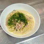 海老だしスープパスタ(ベルクス 東墨田店)