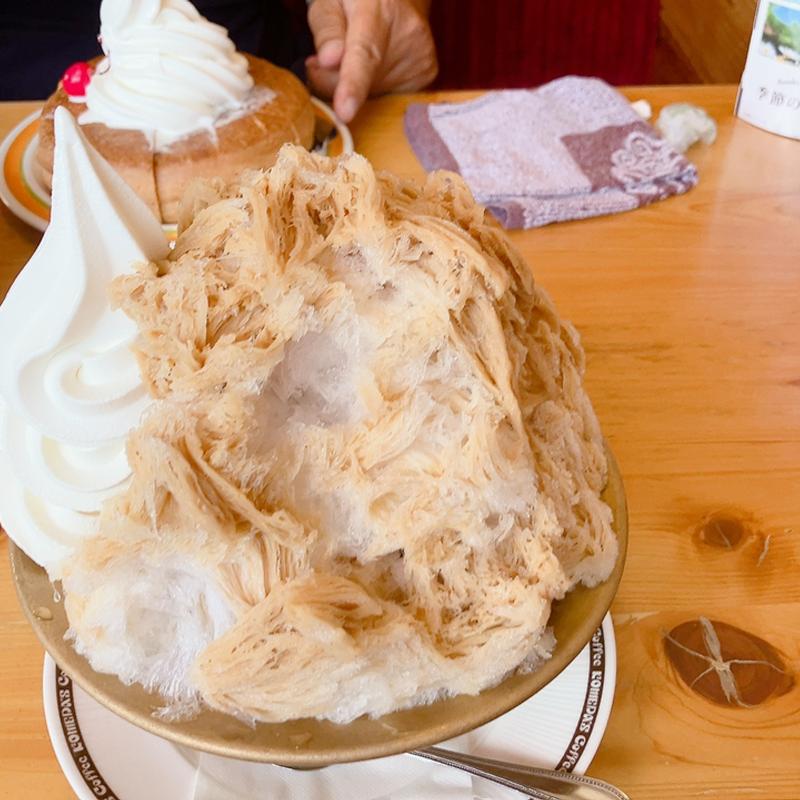 チャイ氷ソフトクリーム(コメダ珈琲店 石和店 )