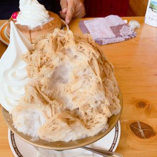 チャイ氷ソフトクリーム