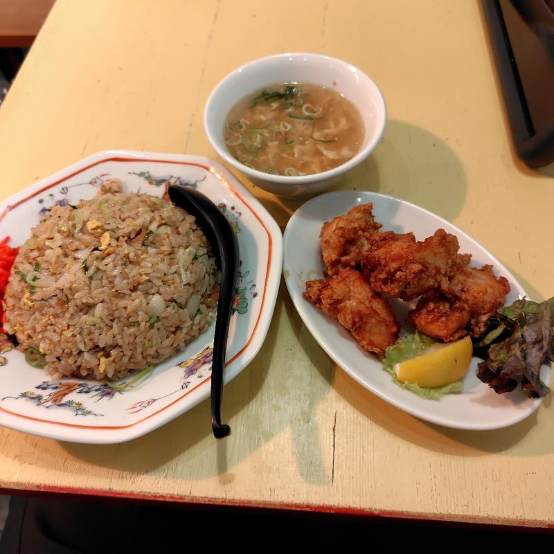 焼飯＋唐揚げセット(南修軒)