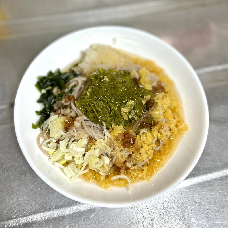 めかぶたぬき蕎麦(ベルクス 東墨田店)