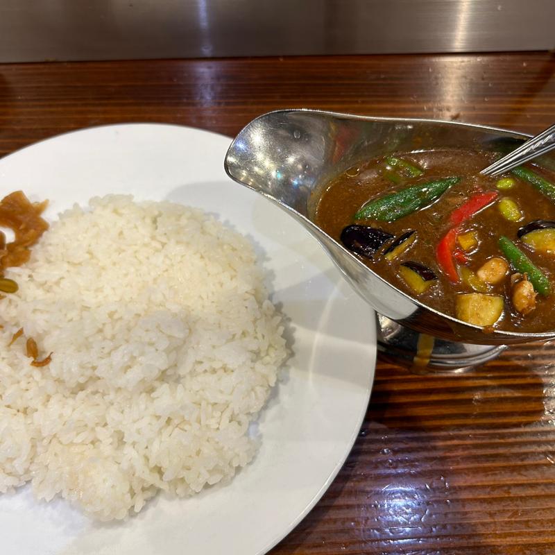 印度彩り野菜カレー(カリカル 新橋本店)
