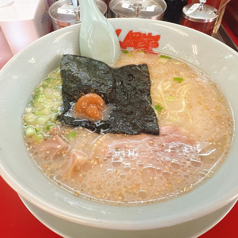 朝ラーメン(ラーメン山岡家 上三川店)