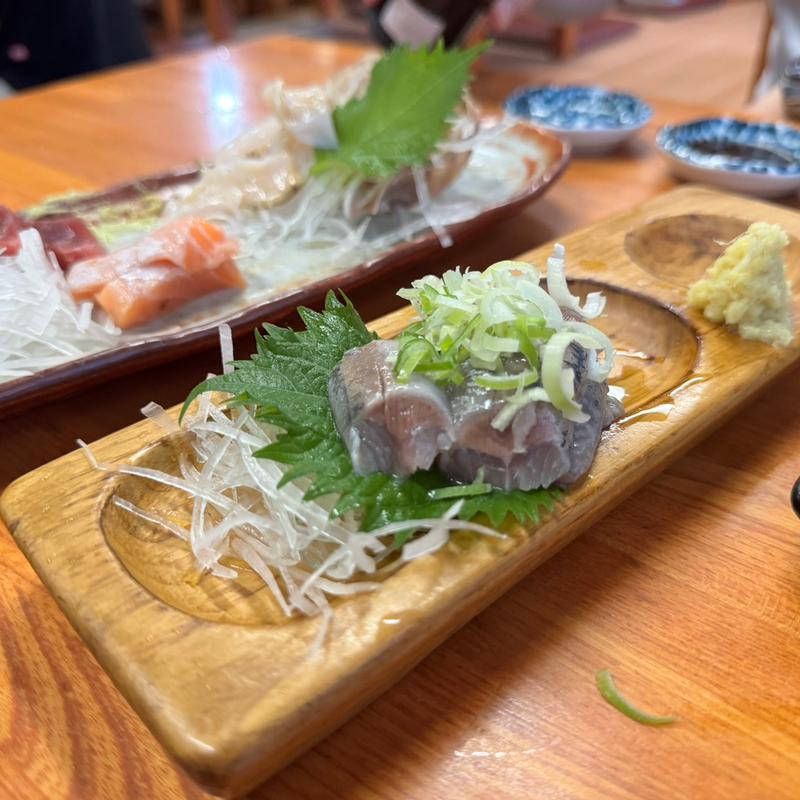 いわしの刺身(ぎんぱち)