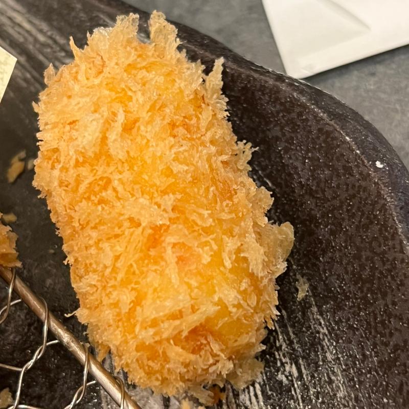 カニクリームコロッケ(とんかつ 螢水)