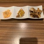 ちょこっとサイズメニュー3種盛合せ