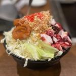 タコ梅もんじゃ