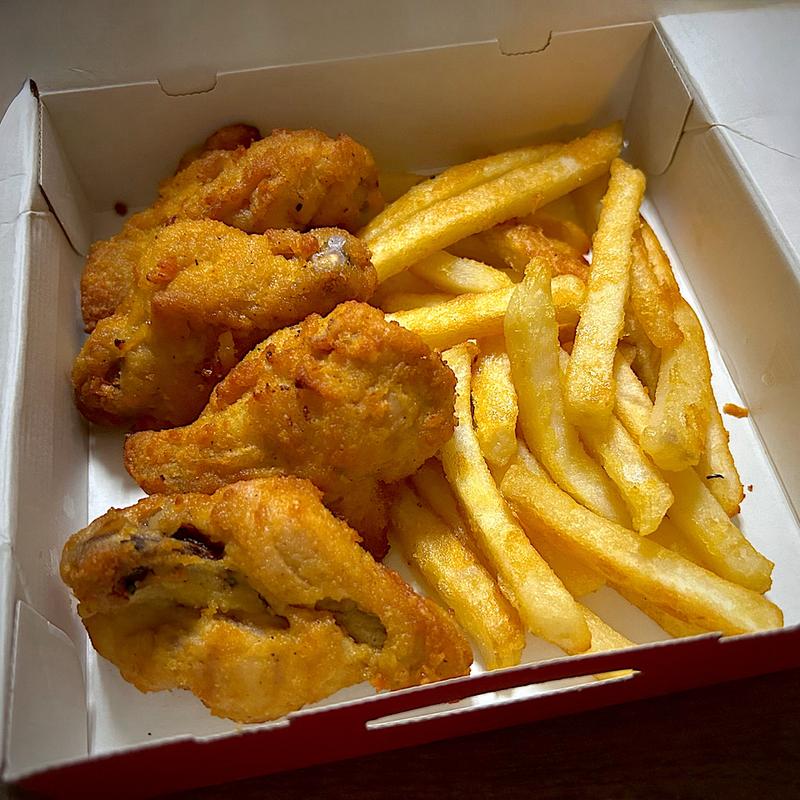 チキポテコンボ(うま辛)(ピザハット 若林店)