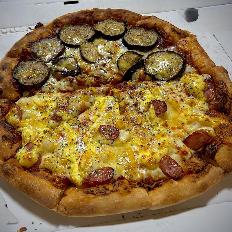 ほっくりポテマヨシーセージ＆シシリア風ピザ(ピザハット 若林店)