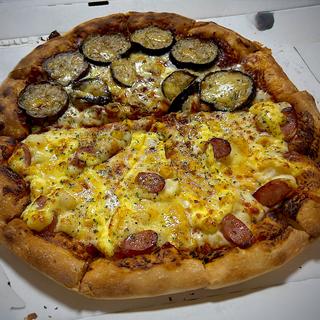ほっくりポテマヨシーセージ＆シシリア風ピザ(ピザハット 若林店)