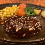 ハンバーグステーキ　デミグラスソース