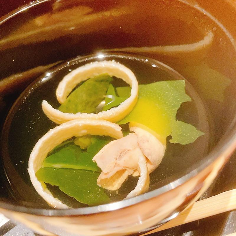 肝吸い（一本ひつまぶし）(うなぎ四代目 菊川 ミナモア広島店)