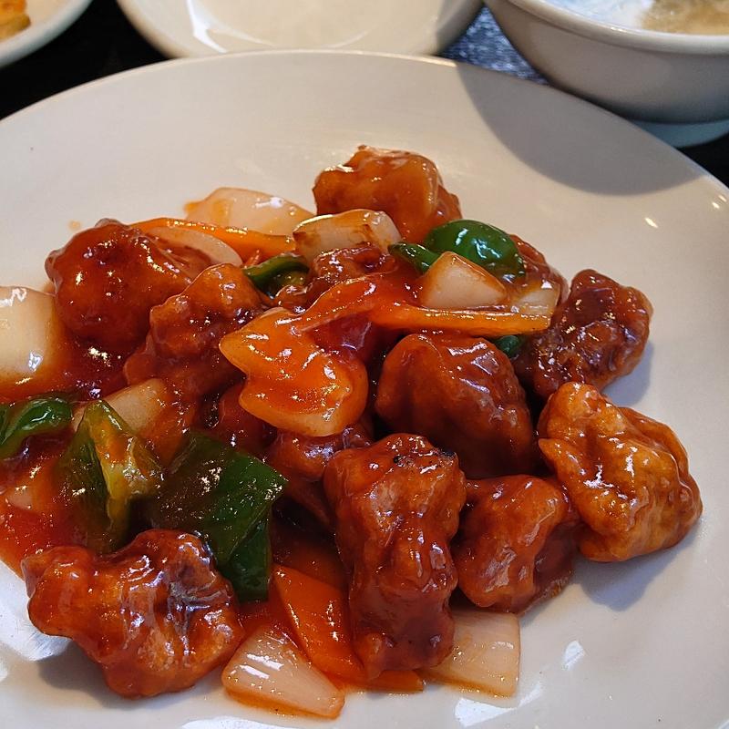 酢豚定食(杏杏 新高円寺店 （シンシン）)