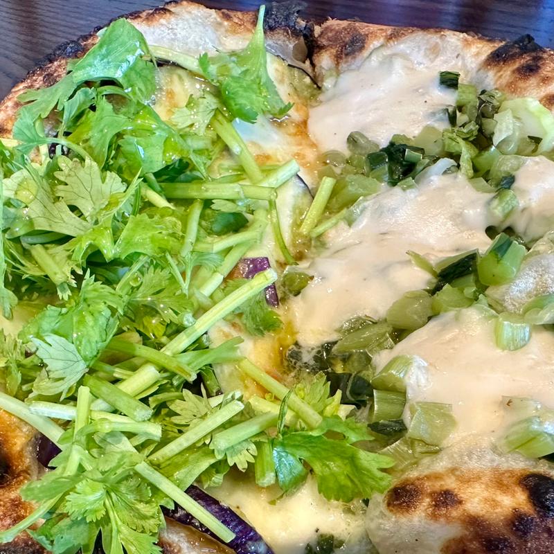 茄子と野沢菜(poca meeco)