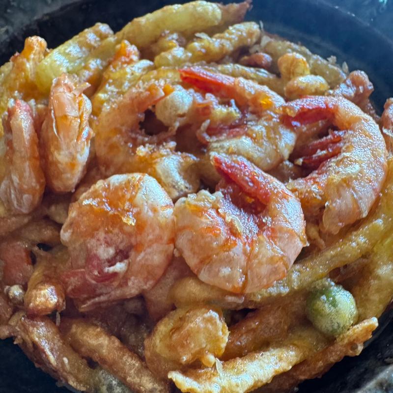 かき揚げ丼セット(豊味うどん 高原店 （トヨミウドン）)