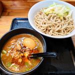 辛つけ麺 並 味付玉子