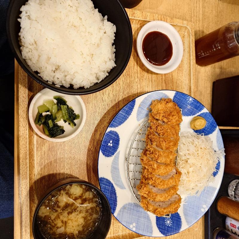 棒ヒレカツ定食ご飯特盛(和食れすとらん天狗 名古屋原店)