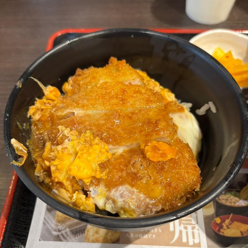 ミニカツ丼(資さんうどん 別府店)