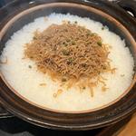 じゃこと山椒の炊き込みご飯(うを弘)