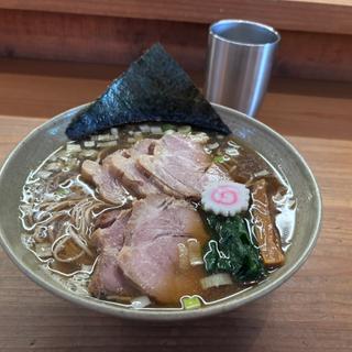 だしそば　叉焼麺