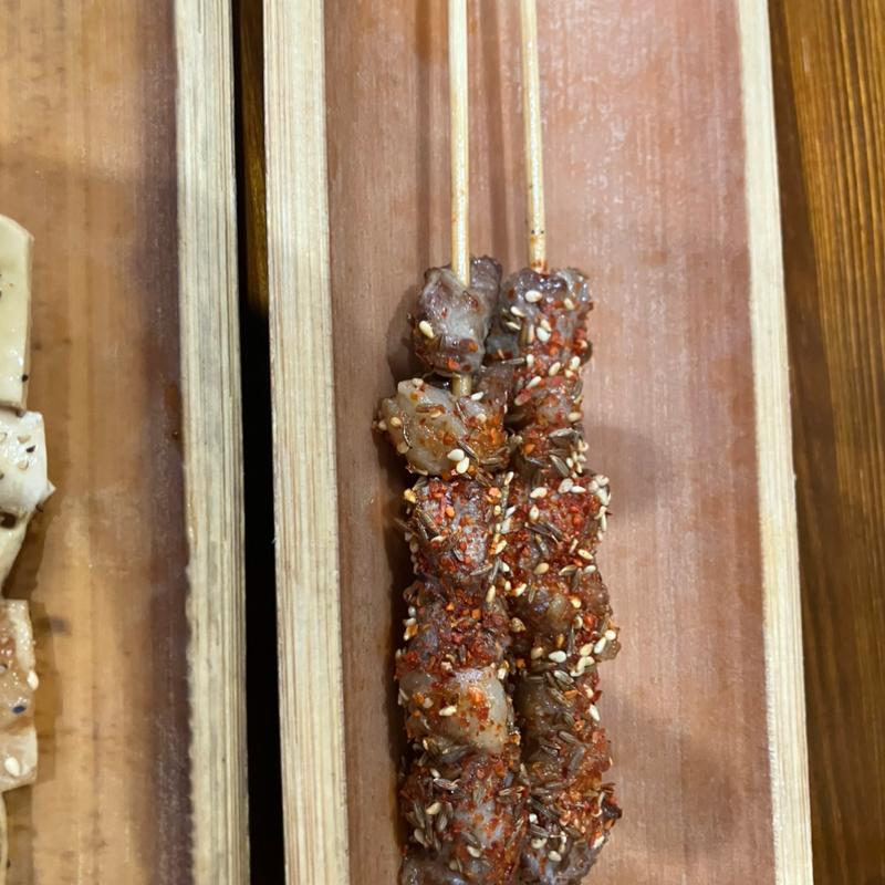 ラム肉の串焼き(酒仙坊)