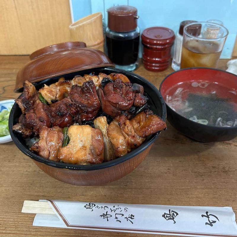 焼き鳥丼(鳥竹総本店)