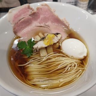 さば醤油+味玉(鎌倉だし工房 絹と小麦)