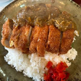 かつカレー ライス大盛り