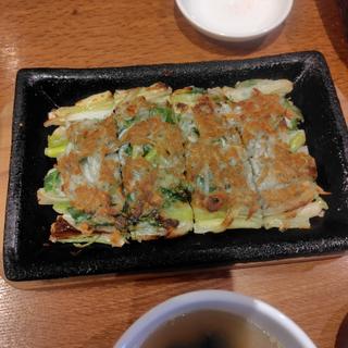 茨城産しらすと大葉のチヂミ