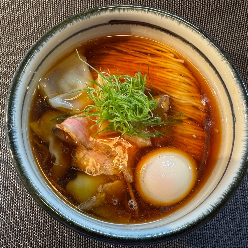 dashiワンタン中華そば(鈴鳴食堂 三番館)