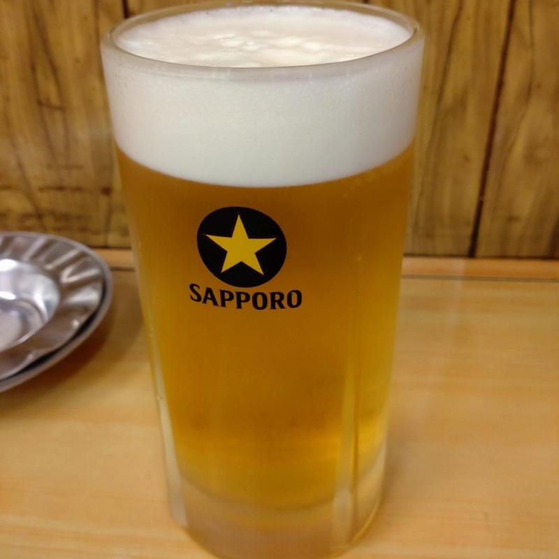 生ビール　中(いづみや 第二支店)