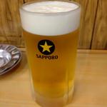 生ビール　中