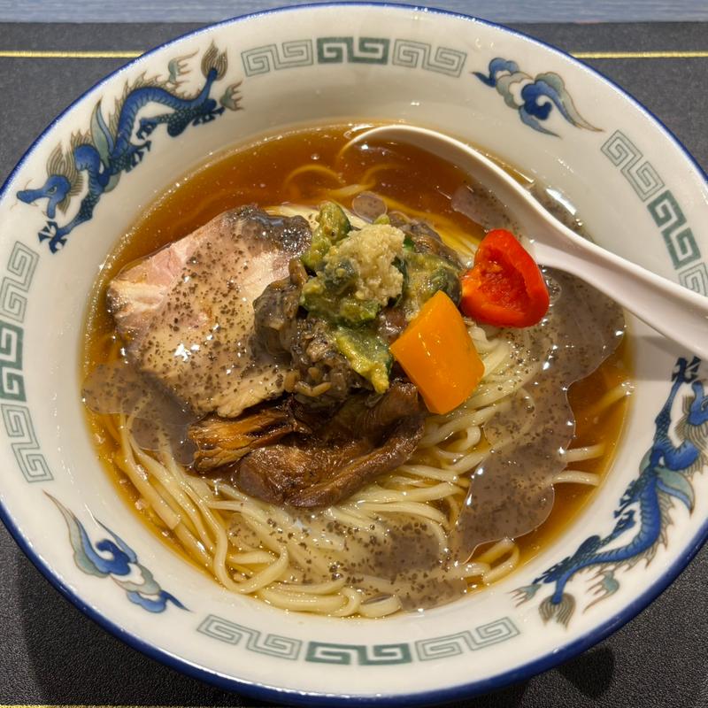 キノコと和出汁の冷製麺(Craft Ramen BiT)