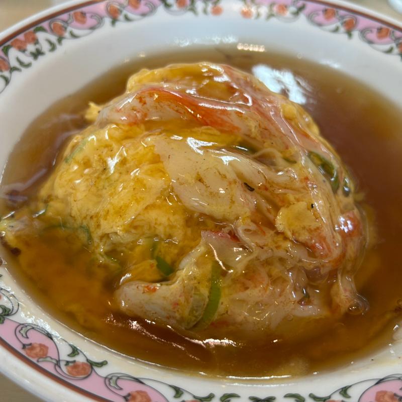 天津飯(餃子の王将 長尾店)