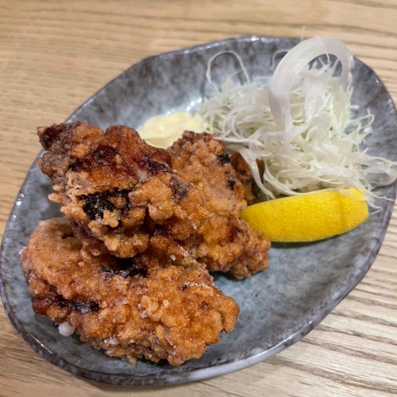鶏の唐揚げ(居酒屋 いちき 若葉本店)