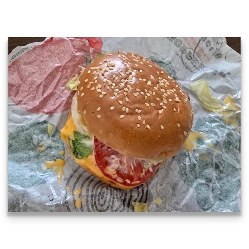 クアトロチーズワッパージュニア(バーガーキング ニッケコルトンプラザ店)