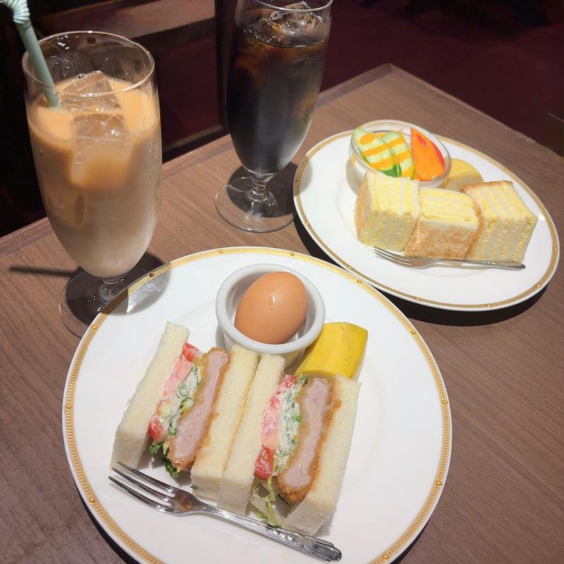 モーニング(あべのカツサンドパーラー ロマン亭)