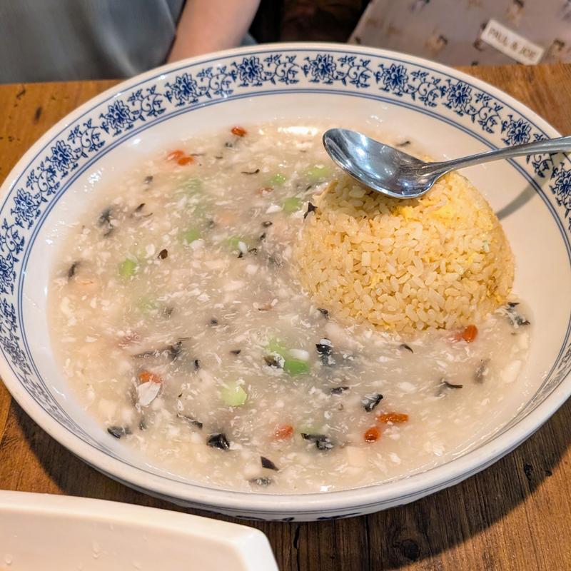 海鮮あんかけチャーハン(青松)