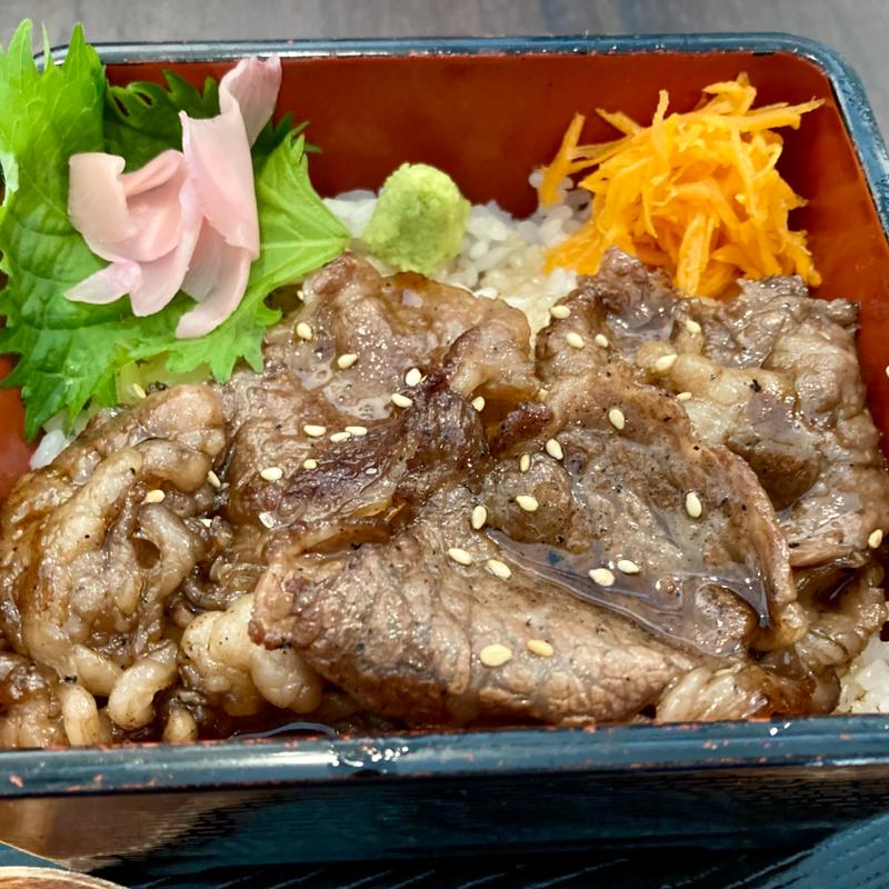 ミニ国産牛カルビ焼重(やま吉 那須本店)
