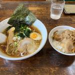 特製めん花ラーメンミニ焼肉丼