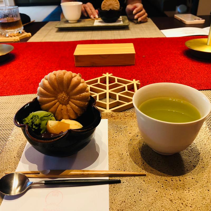 アイスクリームぜんざい最中_甘味(萌蘖 Wasabi)