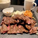 炭火焼きステーキランチ 300g
