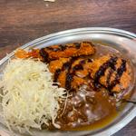 ヒレカツカレー＋エビフライ
