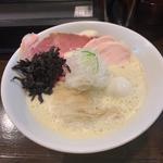 本日の限定　冷製牡蠣白湯麺