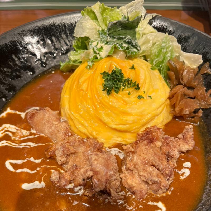 北海道バターチキンオムカレー(OMS 池袋パルコ店)